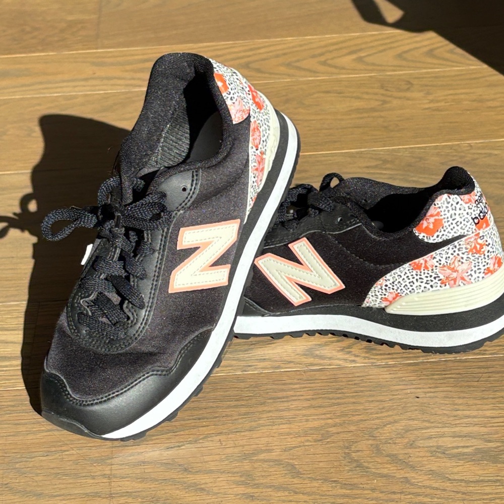 New Balance 515v3 'Black Leopard Floral
